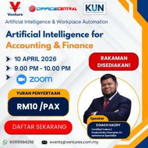 ai for accounting & finance poster