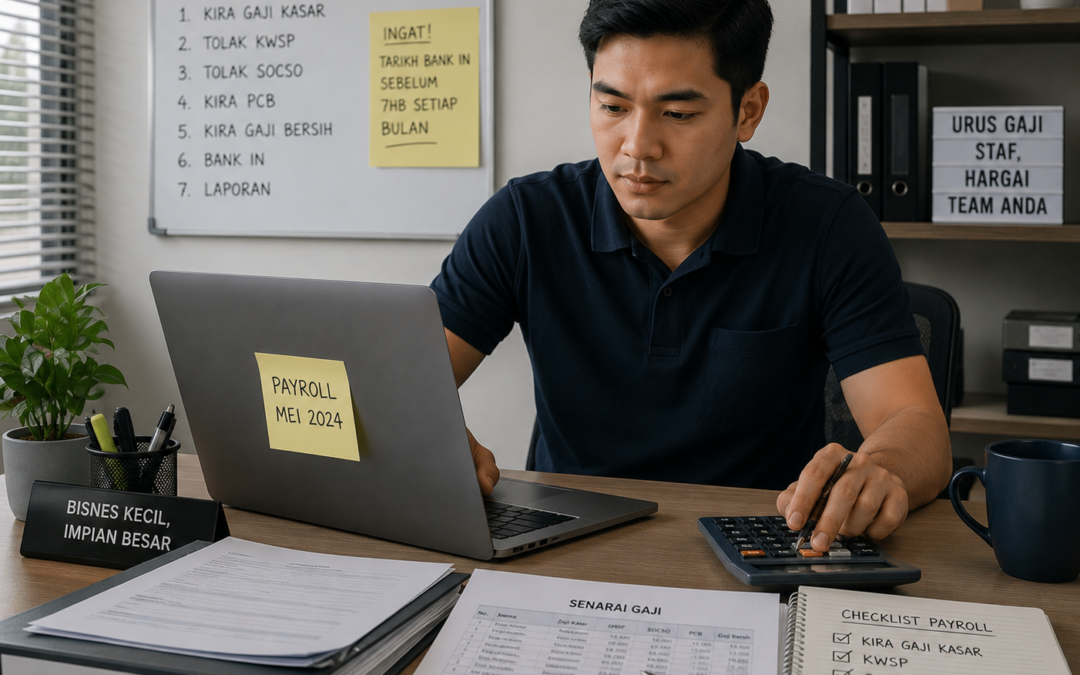CARA BUAT PAYROLL BISNES KECIL MALAYSIA
