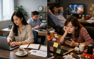 BEZA SIBUK PRODUKTIF VS SIBUK YANG BUANG MASA