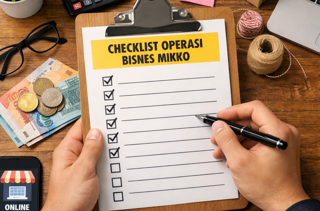 CHECKLIST OPERASI ASAS UNTUK BISNES MIKRO MALAYSIA