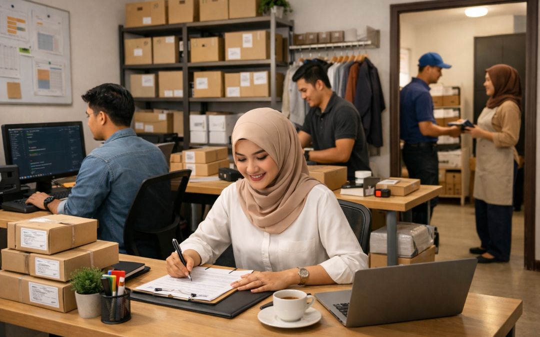 OPERASI BISNES KECIL YANG KEMAS — NAMPAK MACAM MANA?