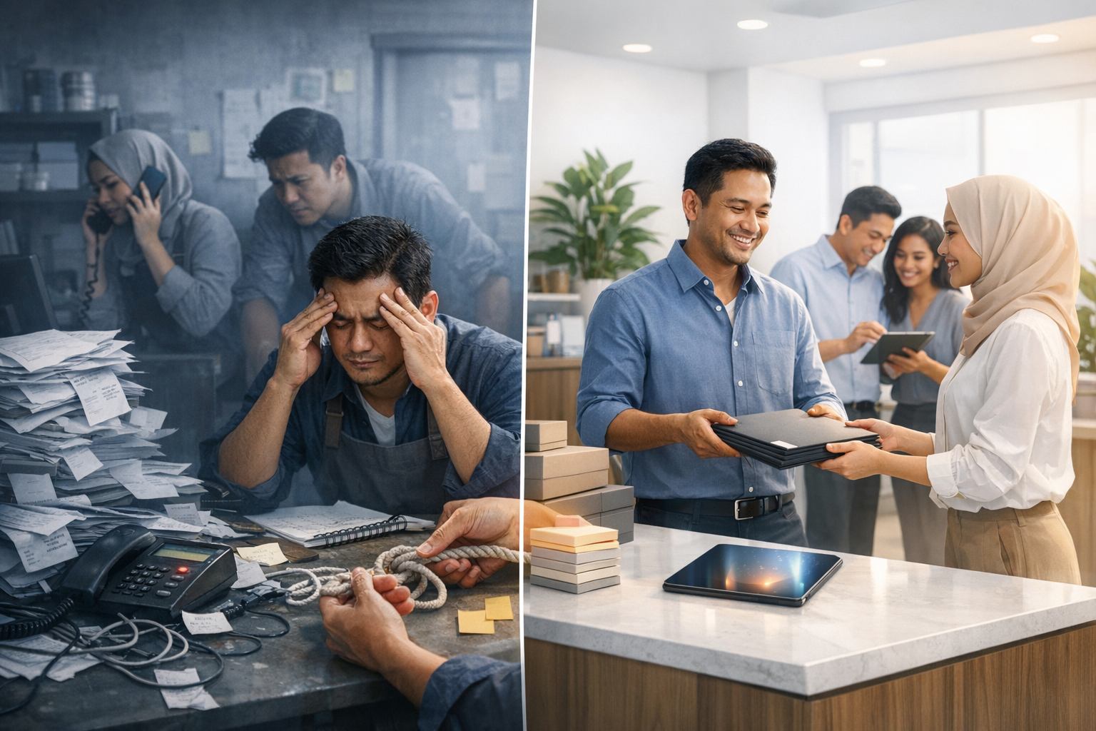7 Tanda Operasi Bisnes Tidak Terkawal + Control Score